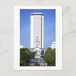 Florida-staten Huvudstad, i Tallahassee, Florida Vykort