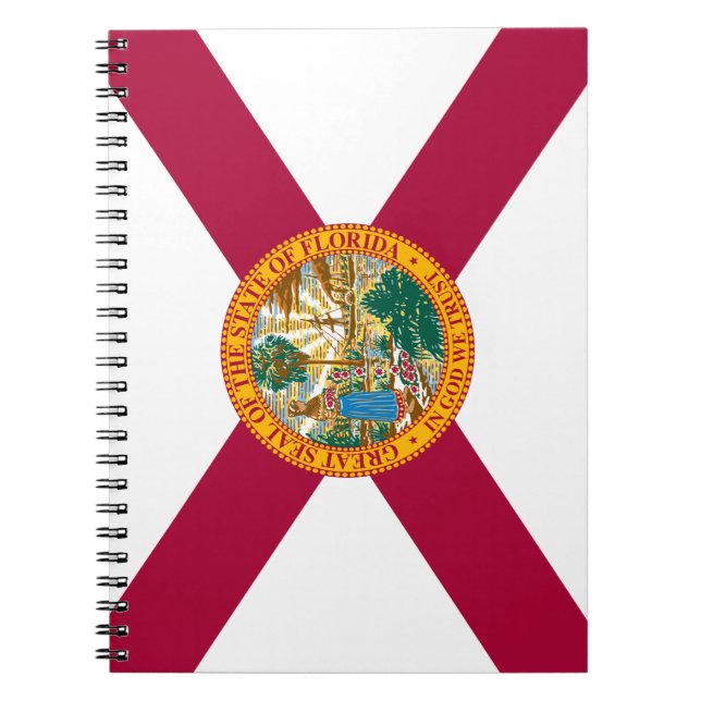 Florida Statlig flagga Anteckningsbok (Framsidan)