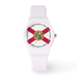 Florida Statlig flagga Design Armbandsur