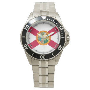 Florida Statlig flagga Design Armbandsur