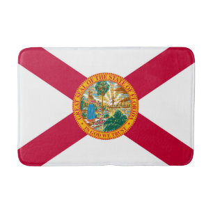 Florida Statlig flagga Design Decor Badrumsmatta