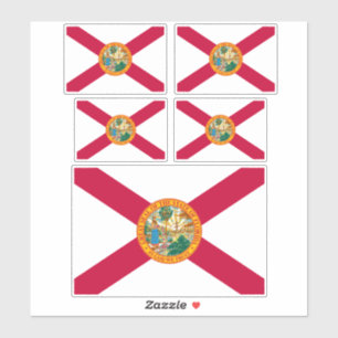 Florida Statlig flagga Design Klistermärken