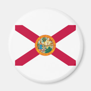 Florida Statlig flagga Design Magnet