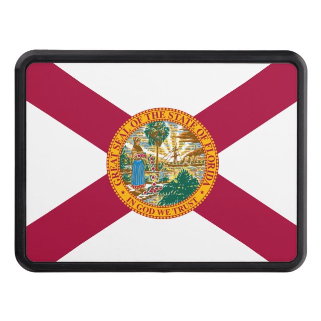 Florida Statlig flagga Dragkroksskydd (Framsidan)