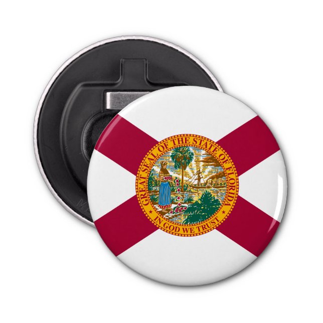 Florida Statlig flagga Flasköppnare (Framsidan)