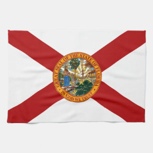 Florida Statlig flagga Kökshandduk