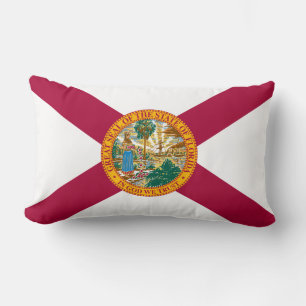 Florida Statlig flagga Lumbarkudde