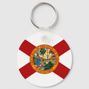 Florida Statlig flagga Nyckelring