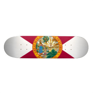 Florida statlig flagga old school skateboard bräda 21,6 cm