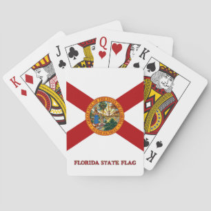 Florida Statlig flagga Spelkort