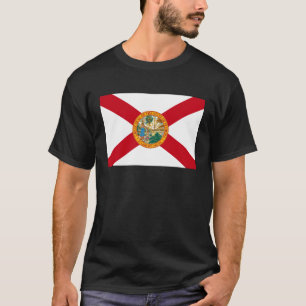 Florida statlig flagga t shirt