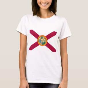 Florida Statlig flagga T Shirt