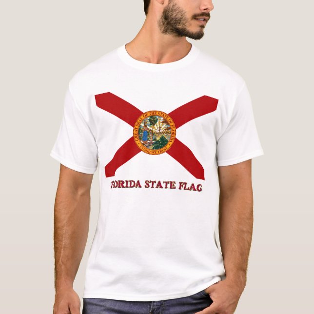 Florida Statlig flagga Tee (Framsida)