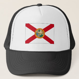 Florida statlig flagga truckerkeps