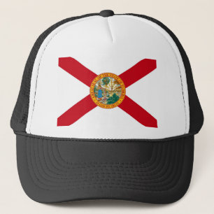 Florida statlig flagga truckerkeps