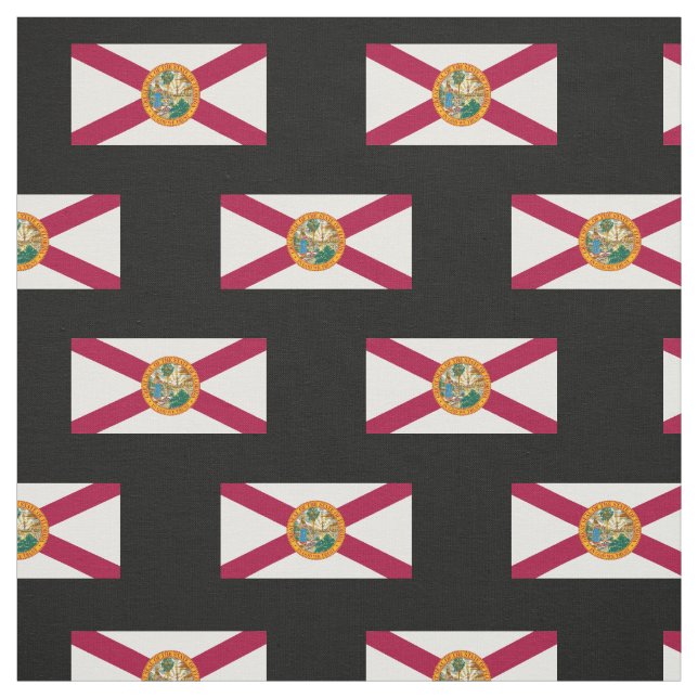Florida Statlig flagga Tyg (Provkarta)