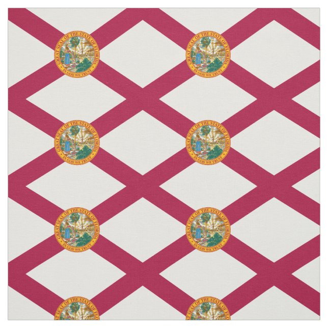 Florida Statlig flagga Tyg (Provkarta)
