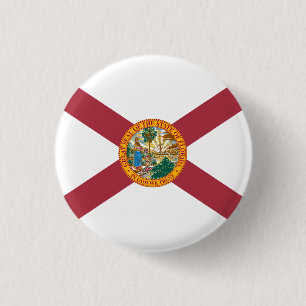 Florida Statlig flagga USA Knapp