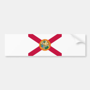 Florida statlig flaggadesign bildekal