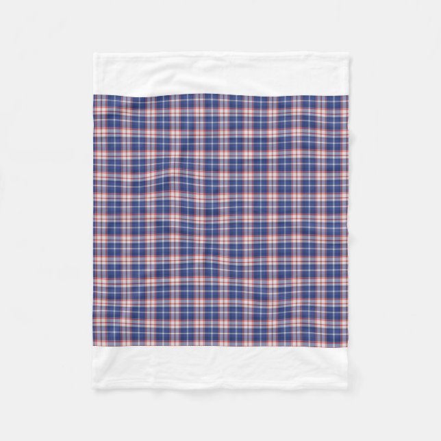 Florida statlig Tartan Fleecefilt (Framsidan)