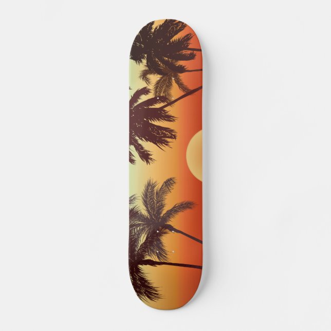 Florida stil skateboard bräda 21,5 cm (Framsida)