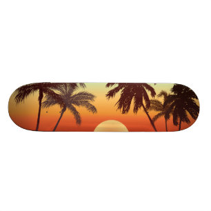 Florida stil skateboard bräda 21,5 cm