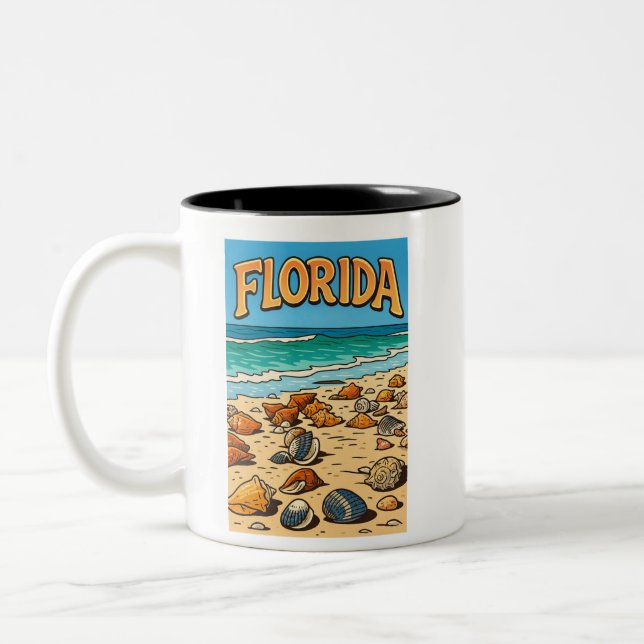 "Florida Strand"  Mugg (Vänster)