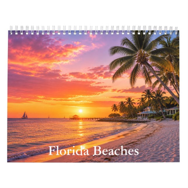 Florida Stränder Kalender  (Omslag)
