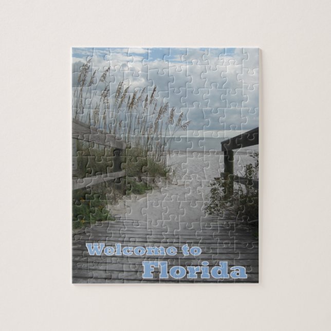 Florida strandväg pussel (Vertikal)