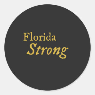 Florida Strong Runt Klistermärke
