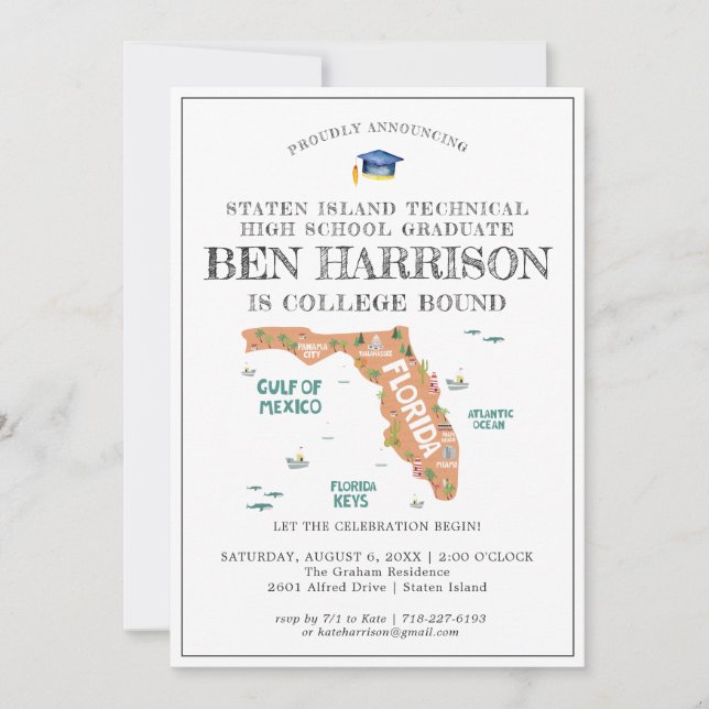 Florida | Studentfest för sammanslagning av kolleg (Framsida)