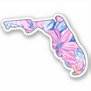 Florida - Summer Sticker - Lilly Inspired Klistermärken