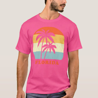 Florida Sun Palm Vacation T Shirt