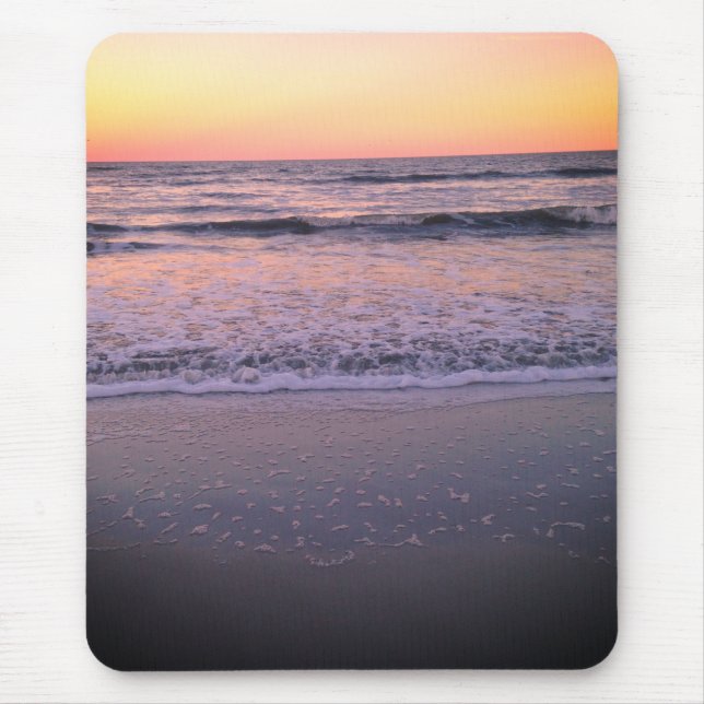 Florida Sunset Beach Ocean Photo Musmatta (Framsidan)