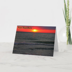 Florida Sunset Kort