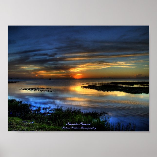 Florida Sunset Poster (Framsidan)