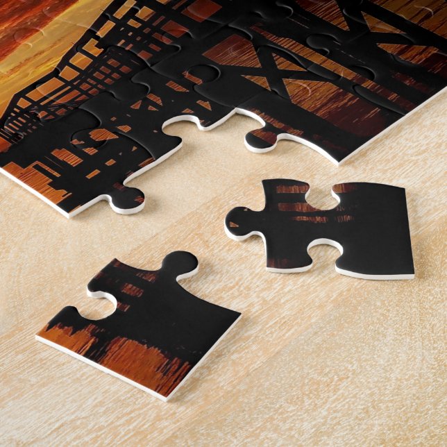 Florida Sunset Puzzle Pussel (Sidan)