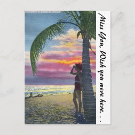 Florida Sunset Vykort