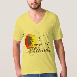 Florida Sunsets och Fiskmås T Shirt