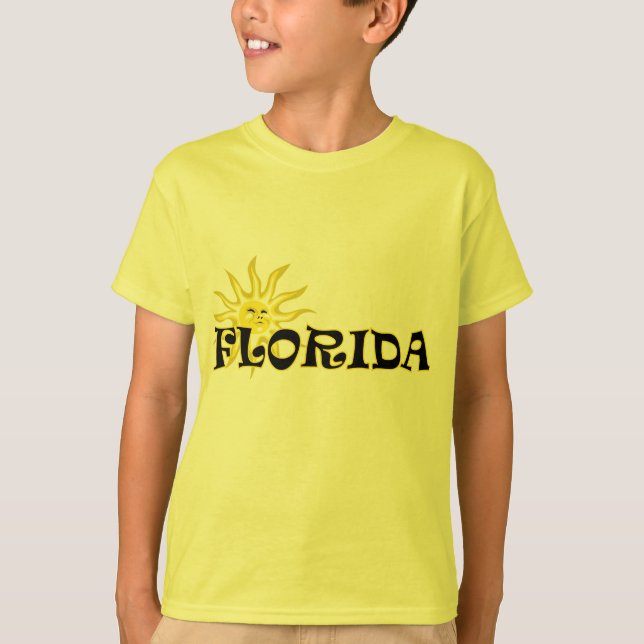 Florida Sunshine Kids T-shirt (Framsida)