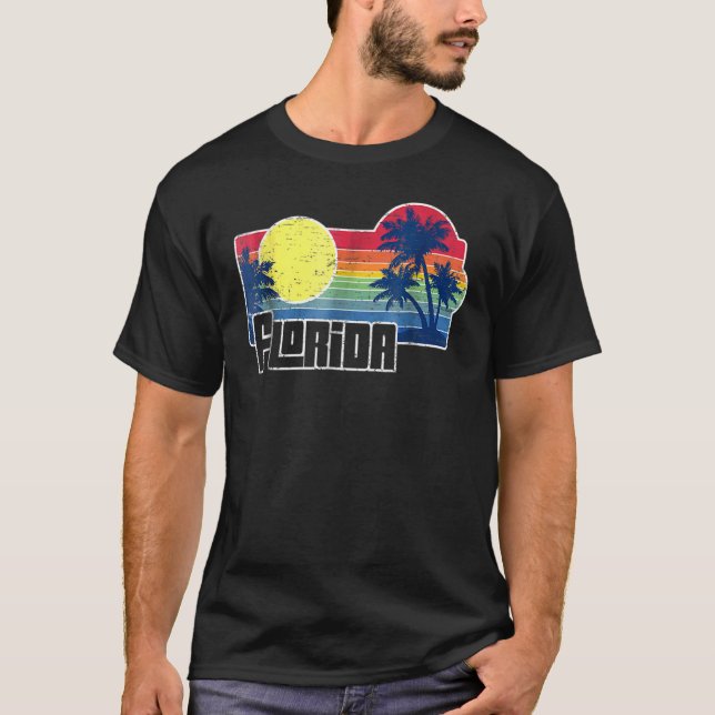 Florida, Sunshine State Florida Vacation Tee (Framsida)