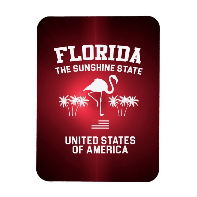 Florida Sunshine State Magnet (Vertikal)
