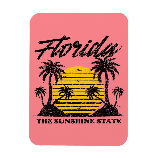 Florida Sunshine State Magnet (Vertikal)
