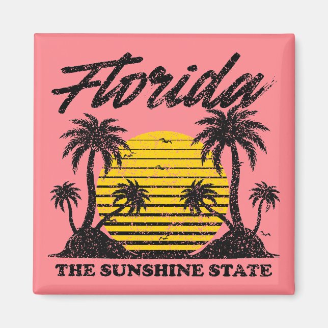 Florida Sunshine State Magnet (Framsidan)