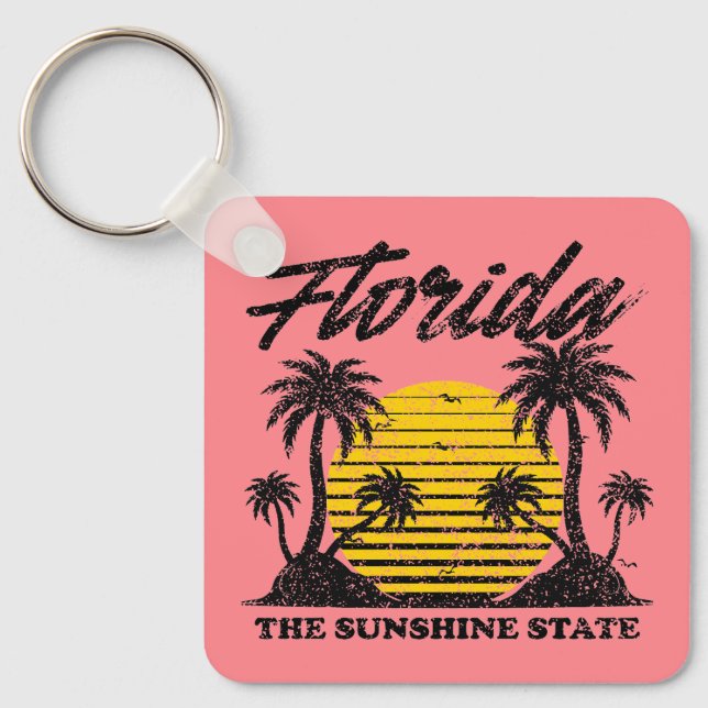 Florida Sunshine State Nyckelring (Framsida)