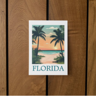 Florida Sunshine State – Tropisk Strandparadis Vykort