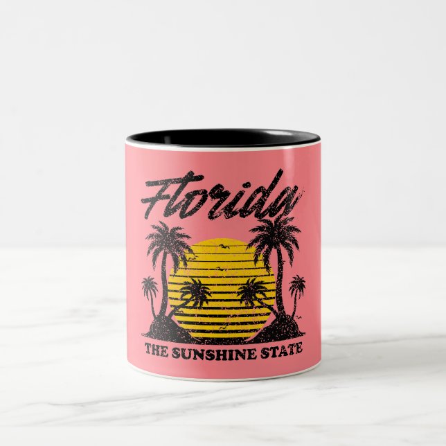 Florida Sunshine State Två-Tonad Mugg (Center)