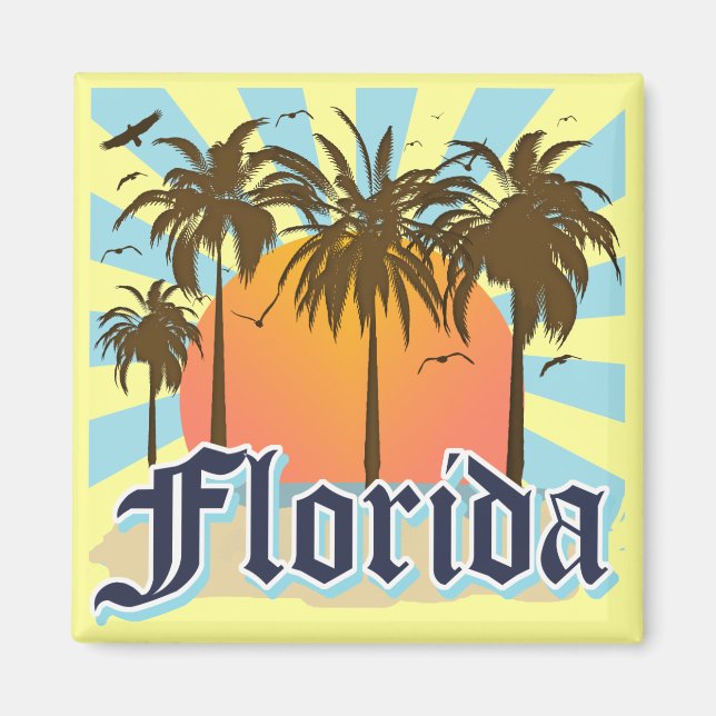 Florida Sunshine State USA Magnet (Framsidan)