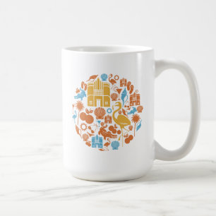 Florida symboler kaffemugg