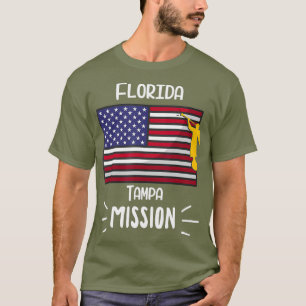 Florida Tampa Mormon LDS Uppdrag Missionary Gift T Shirt